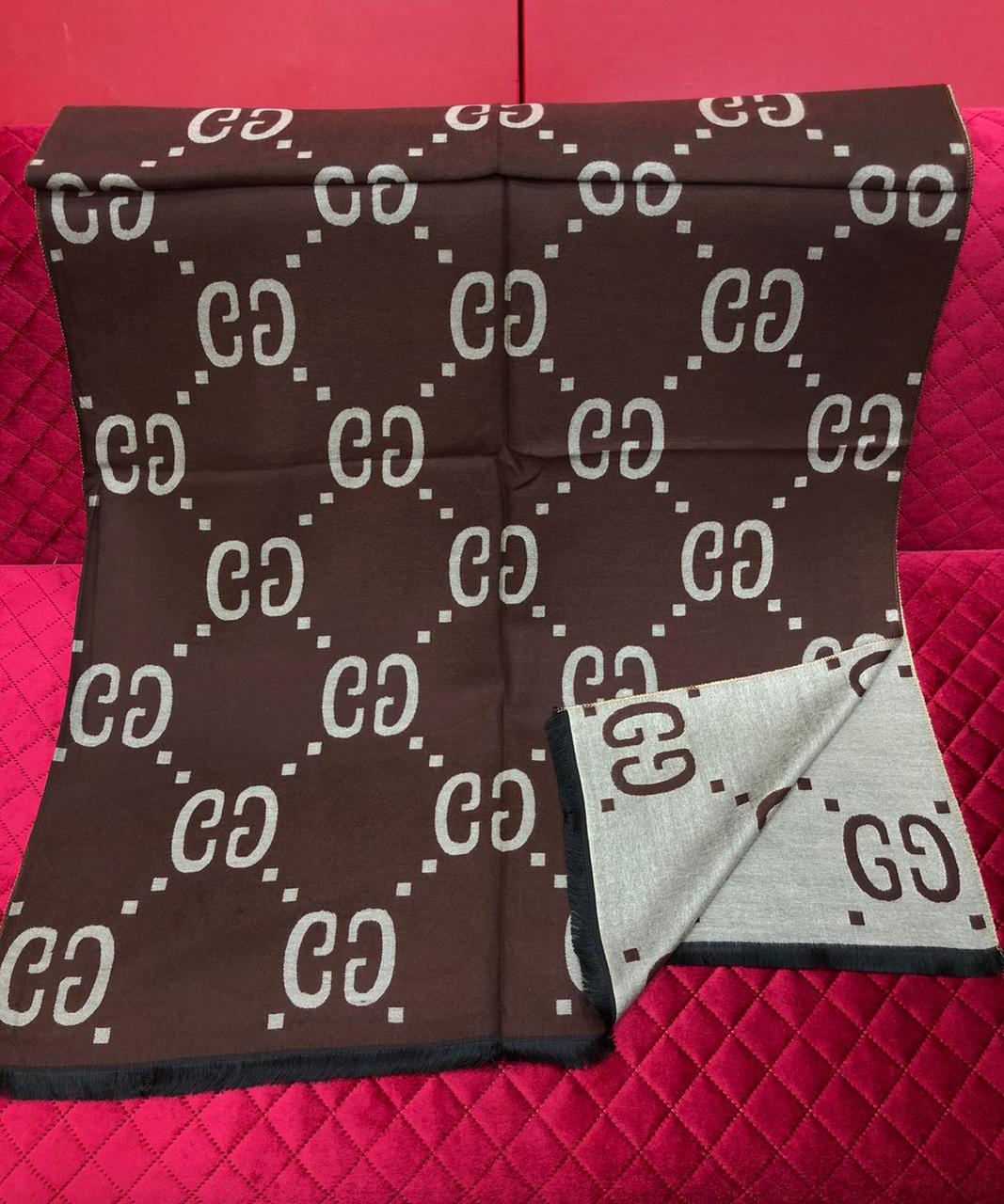 G g Guci (10 Designs) Pashmina Shawl for Men and Women