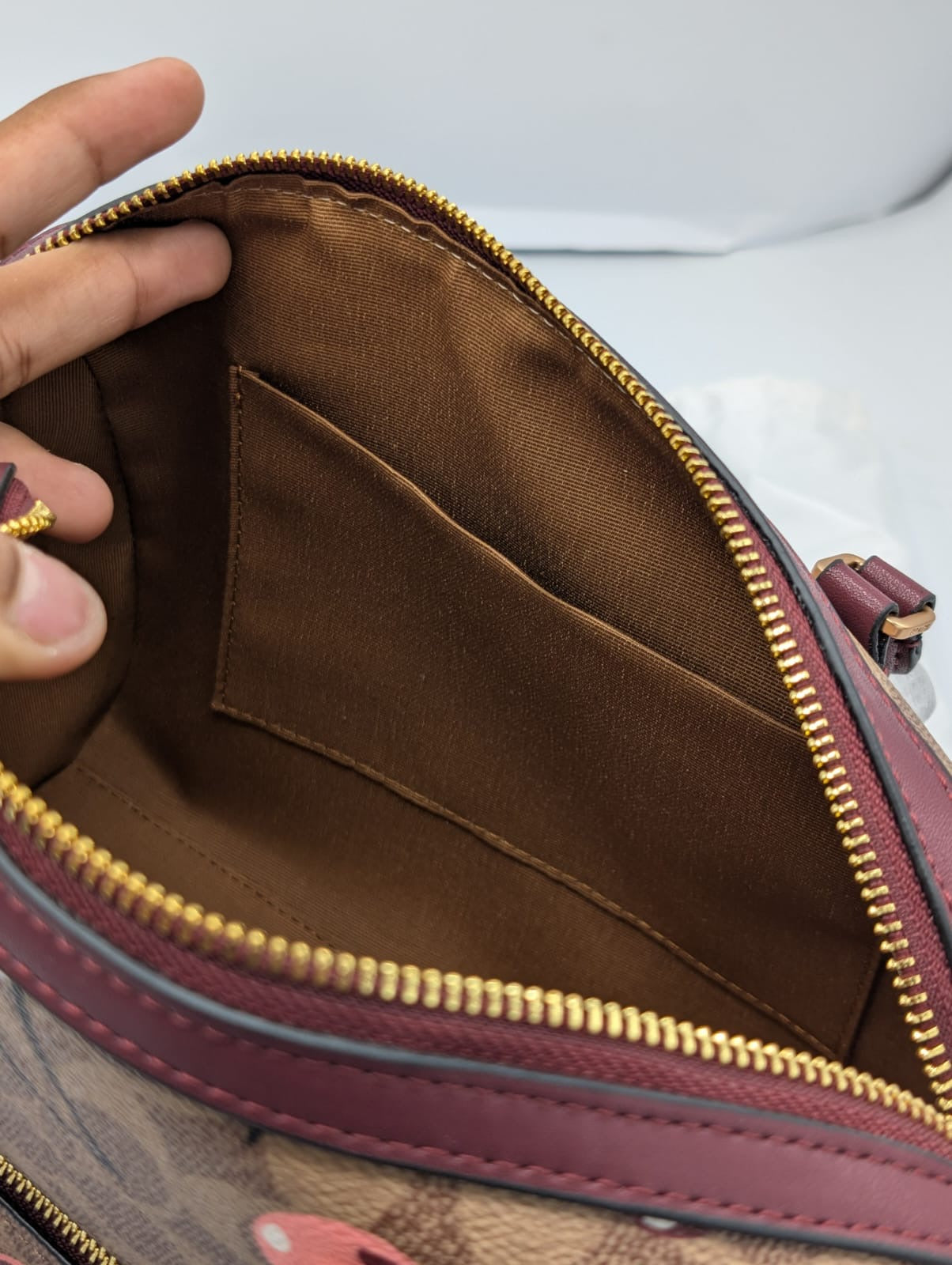 Luxury Brand Co-ach Rowan Satchel Bag