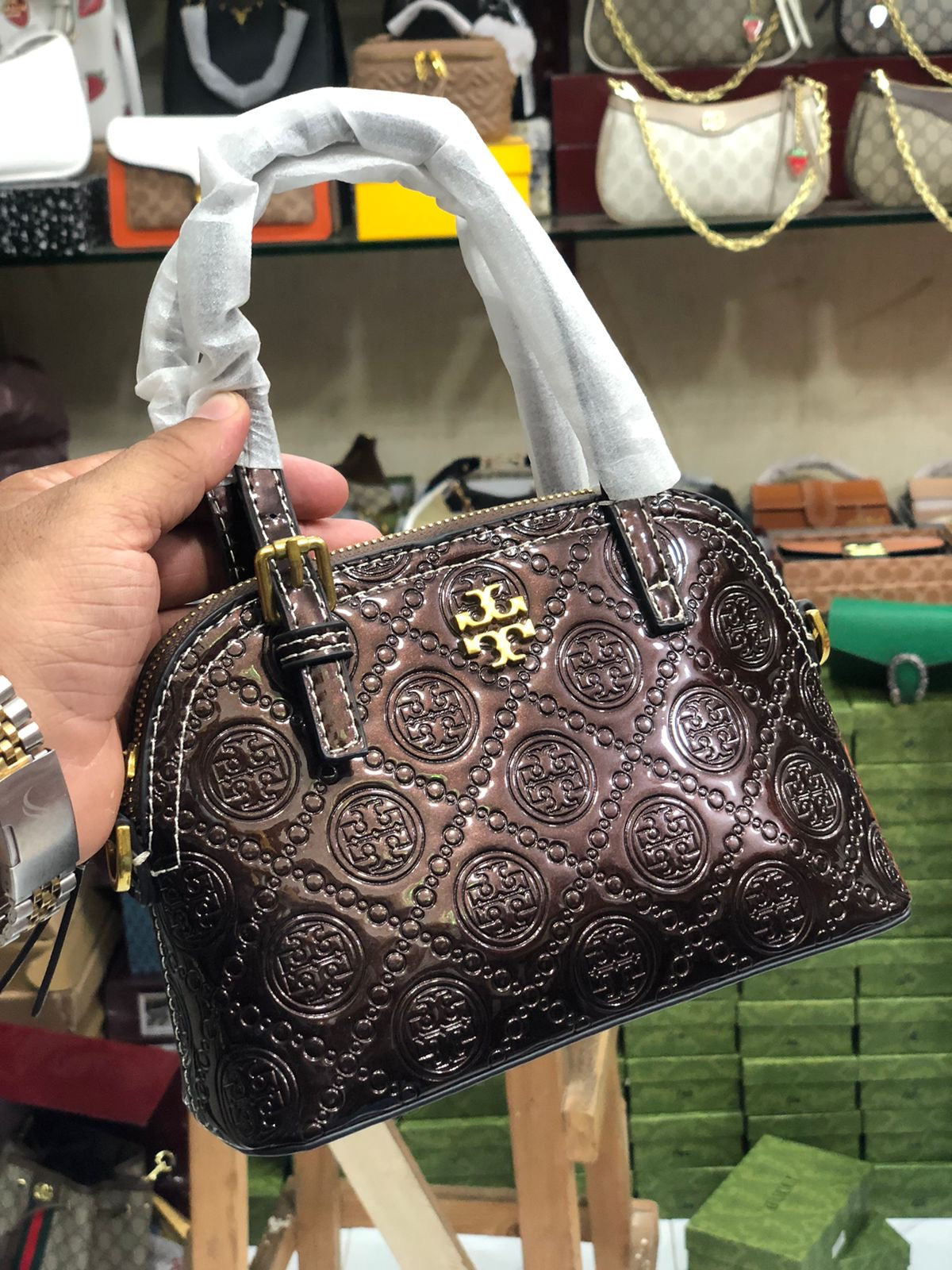 Trendy Bag TB To-ry Bur-ch Alma Shoulder Bag for Women