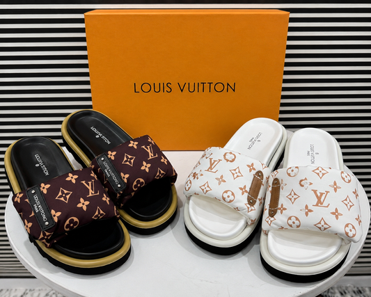 LvE Imported Softy Slides for Women