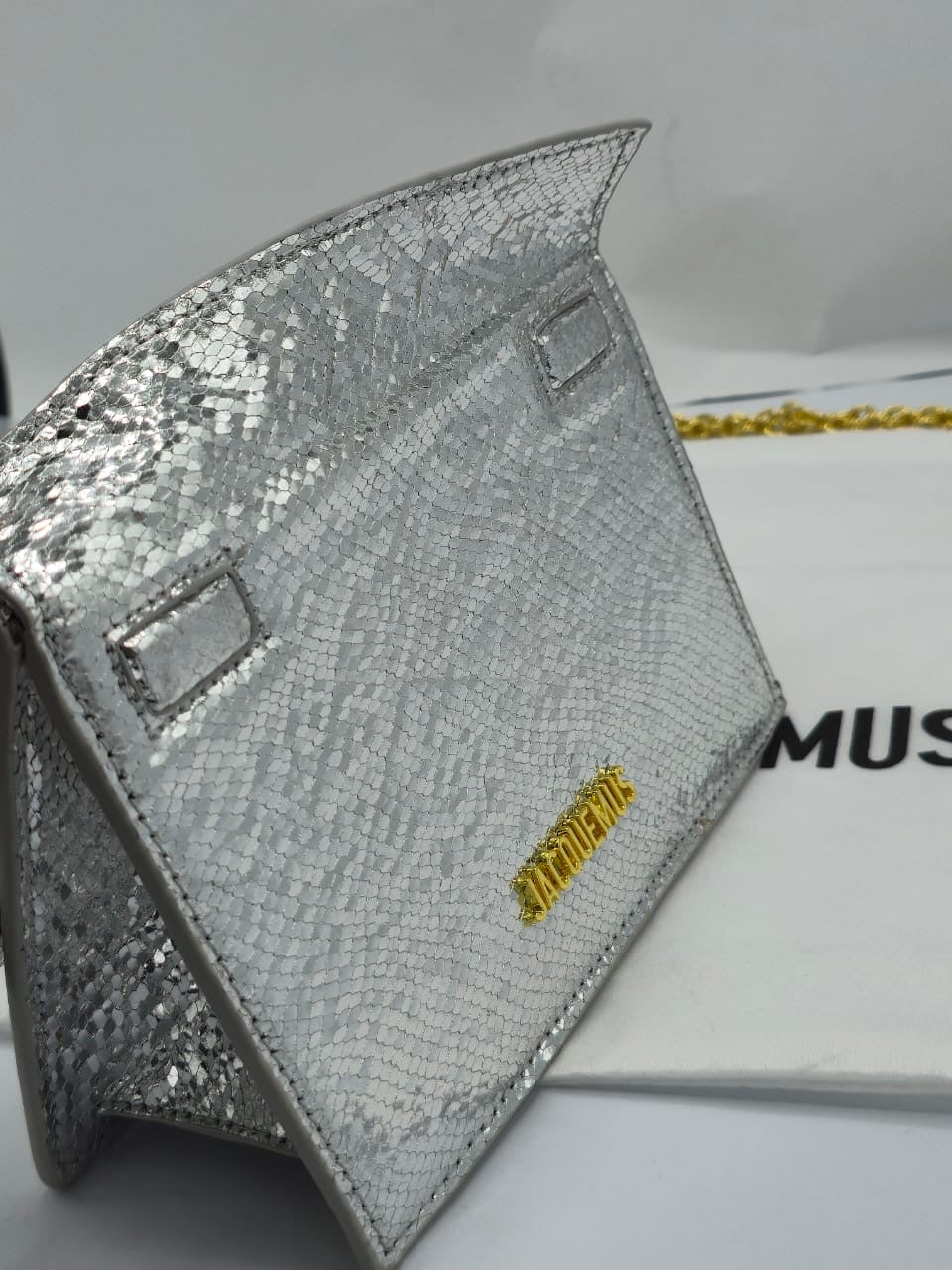 Fashion Brand Jacq-uemus Rond Carre clutch Handbag for women