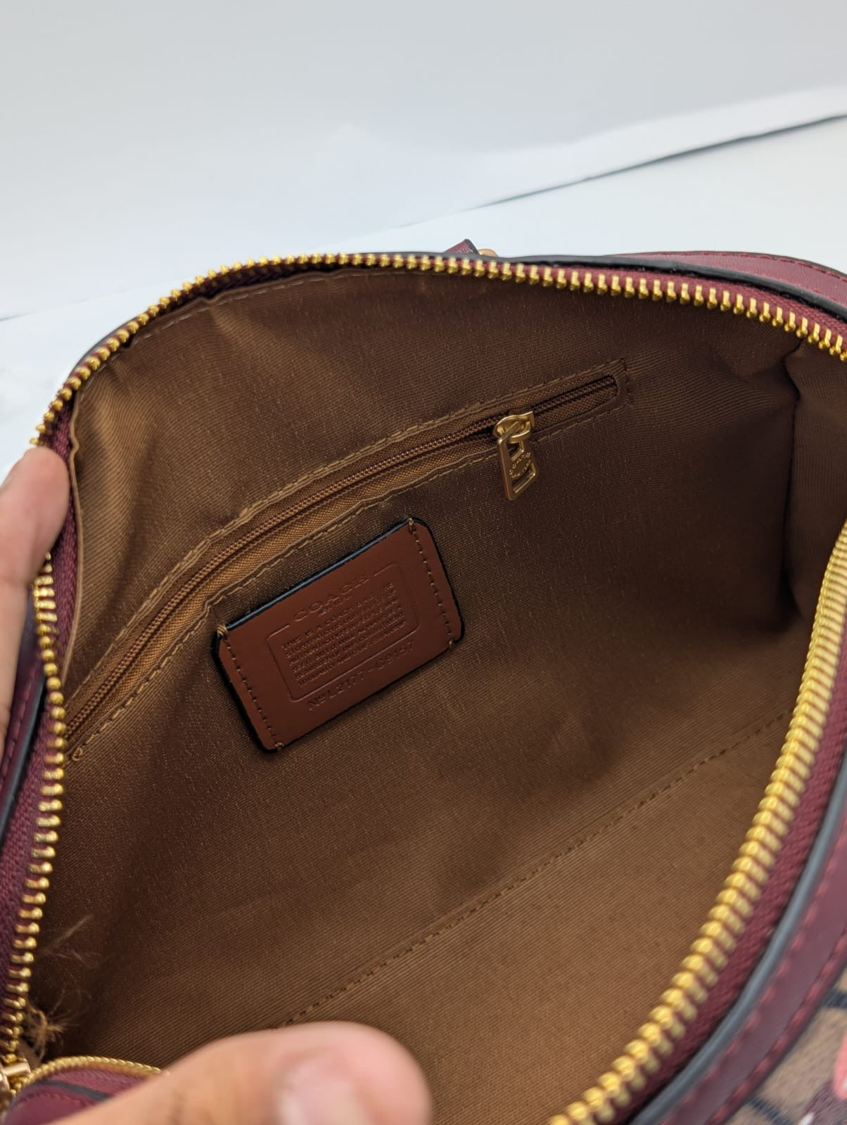 Luxury Brand Co-ach Rowan Satchel Bag