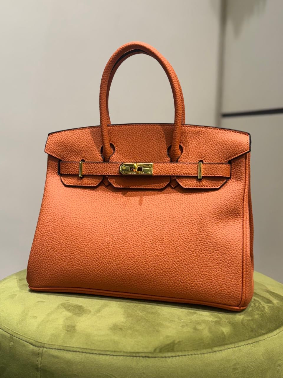 Famous Her-mes Birkin 30cm Handbag for Women