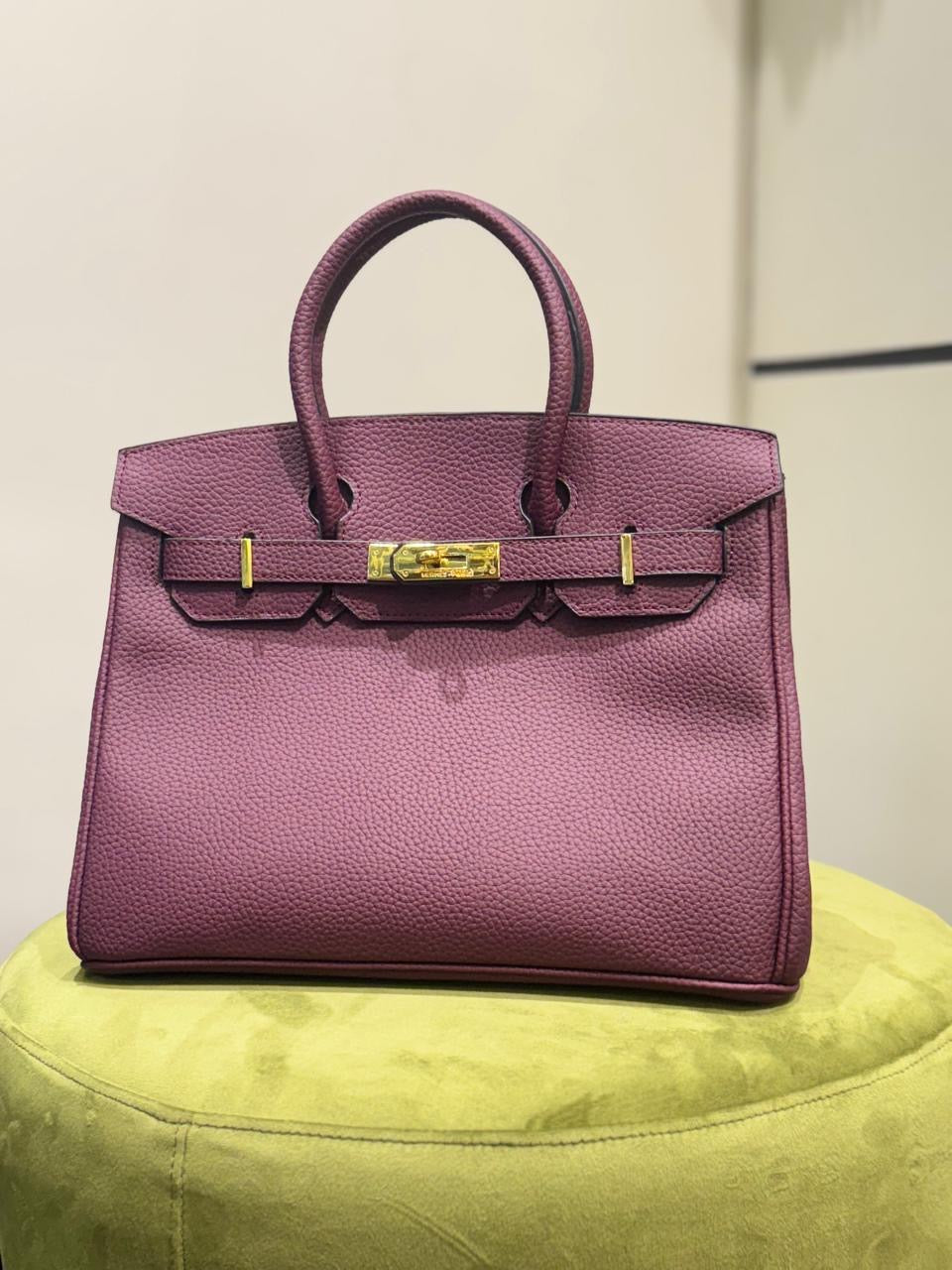 Famous Her-mes Birkin 30cm Handbag for Women