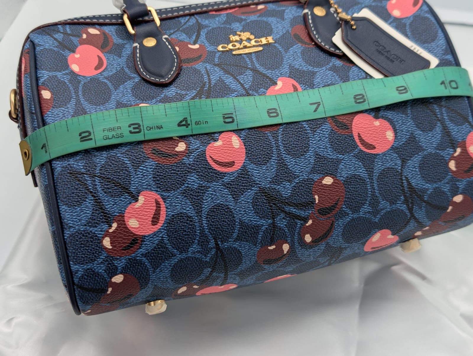 Luxury Brand Co-ach Rowan Satchel Bag