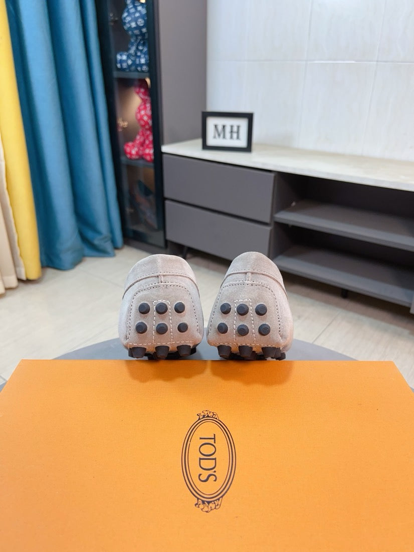 Tods Brand Suede Loafers for Men Pre-Order