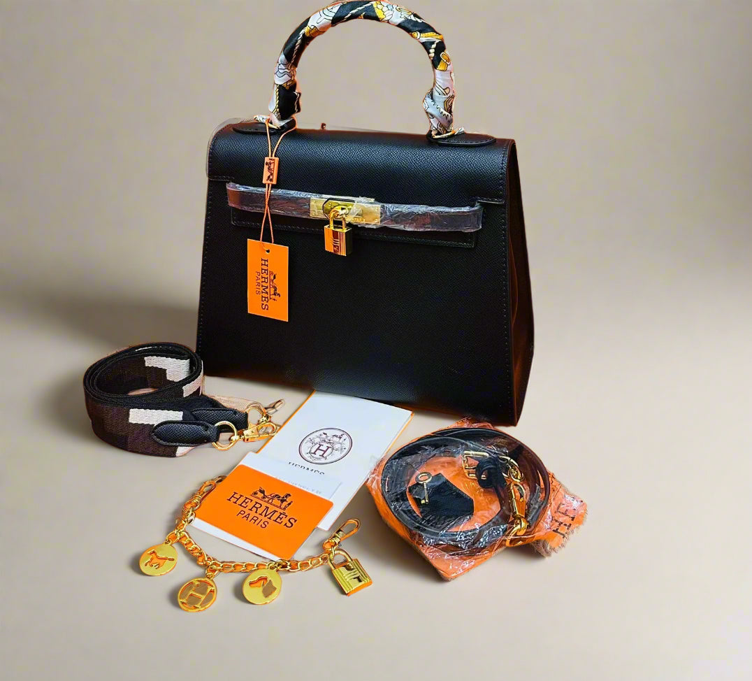 Hermes Kelly 28cm Size Black