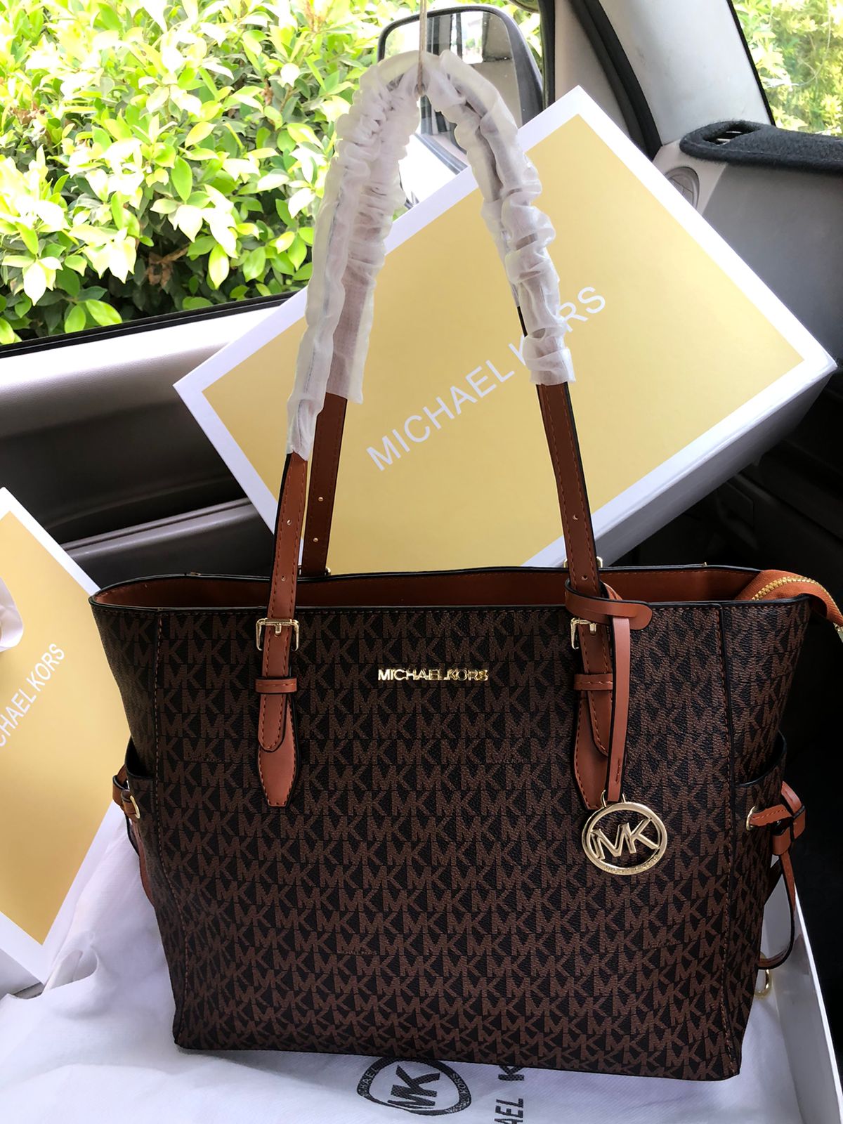 Michael Kors MK tote bag Brown