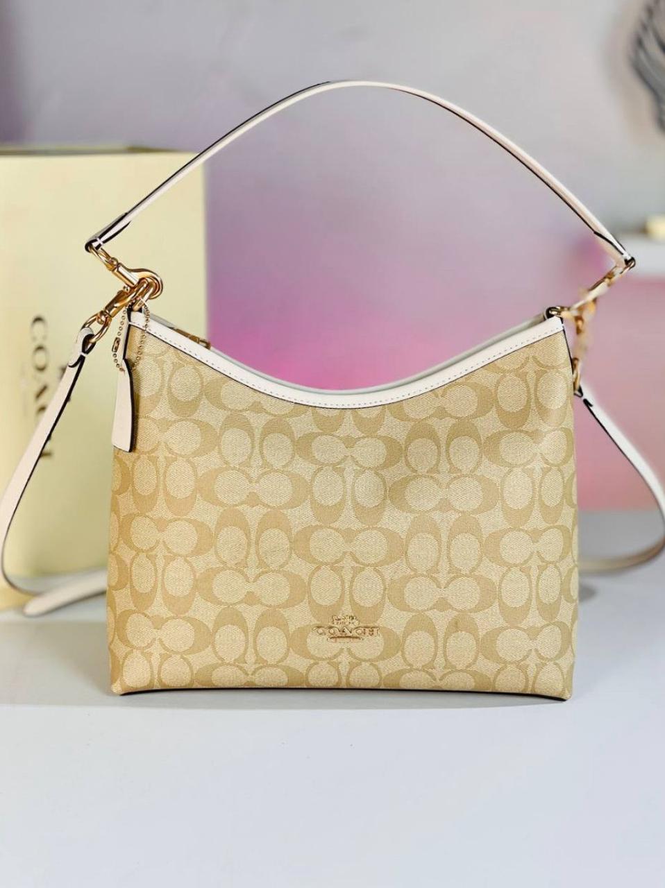 Coach Laurel Shoulder Bag In Signature Canvas