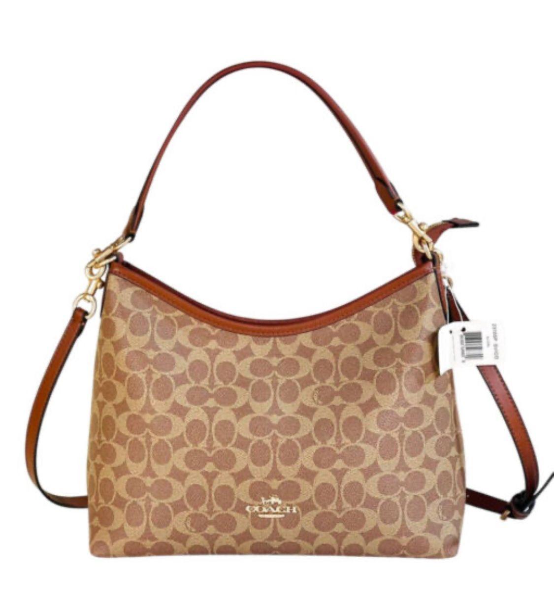 Coach Laurel Shoulder Bag In Signature Canvas