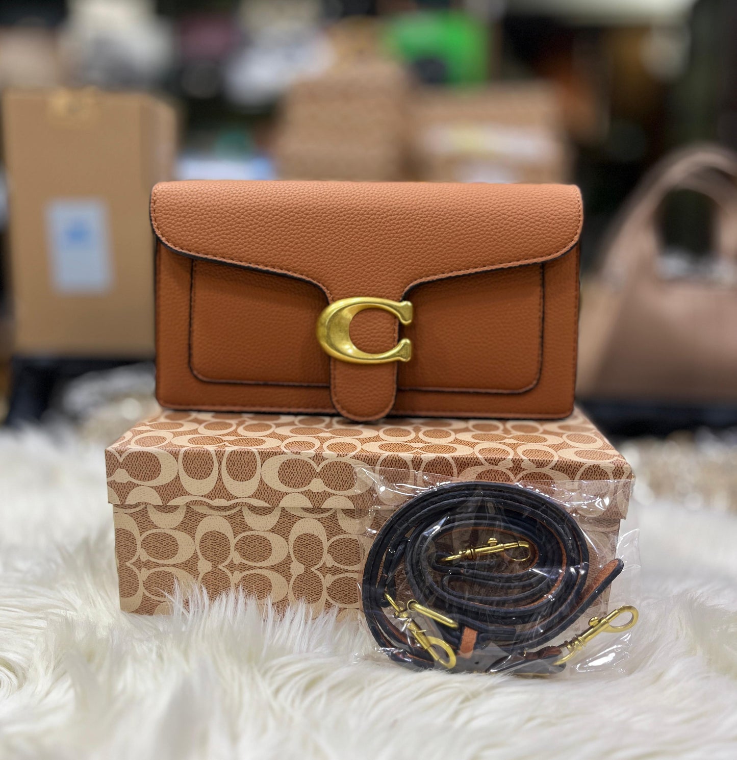 Luxury Brand Co-ach Tabby High Quality Shoulder Bag for Women 1