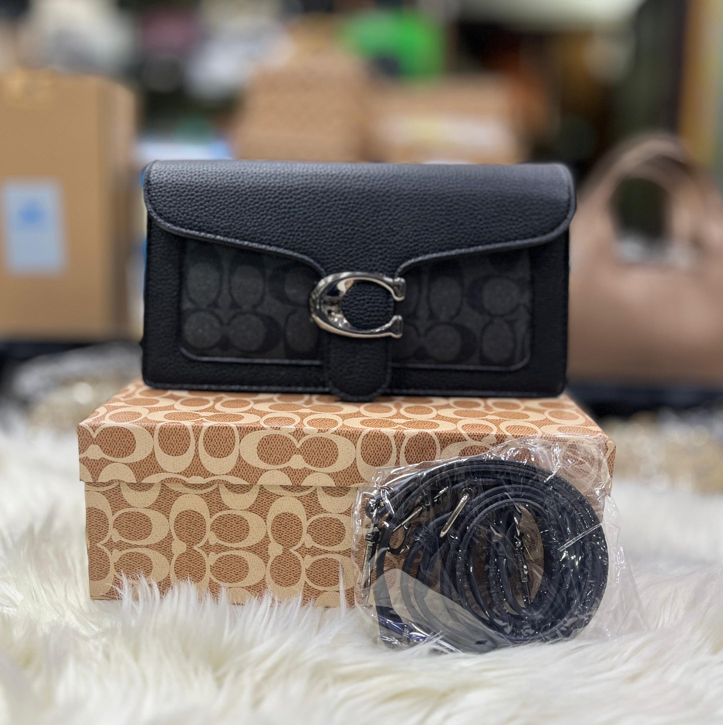 Luxury Brand Co-ach Tabby High Quality Shoulder Bag for Women 2