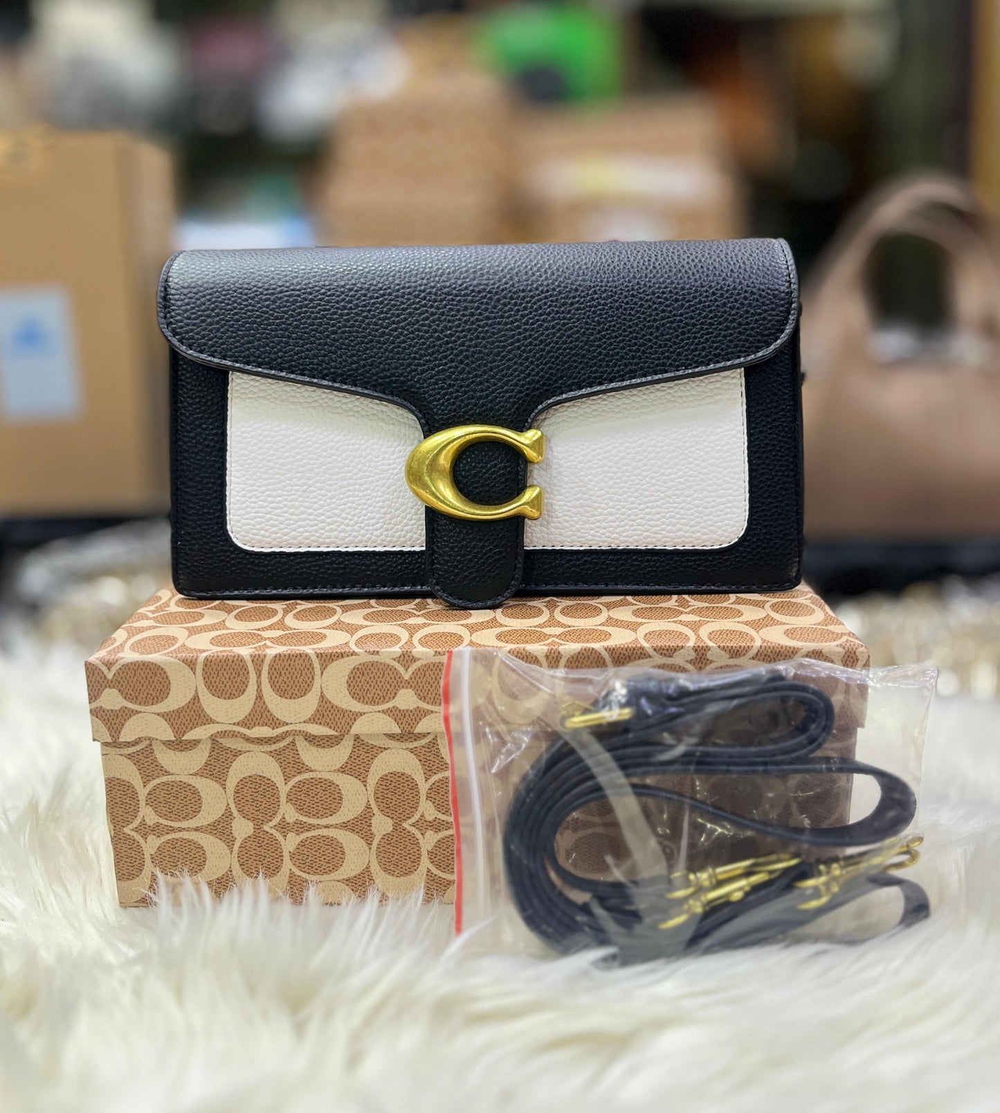 Luxury Brand Co-ach Tabby High Quality Shoulder Bag for Women 4