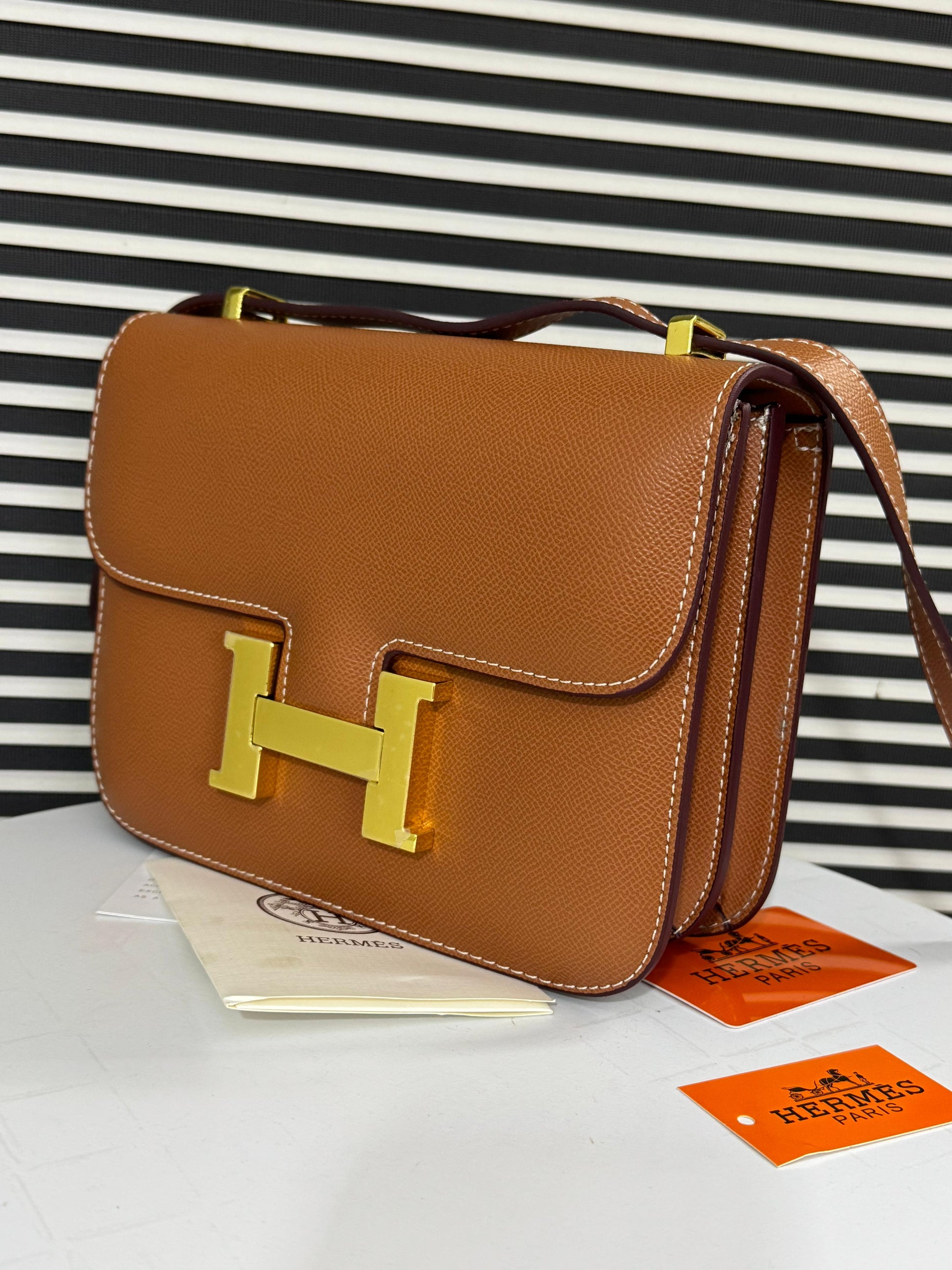 Hermes Gold Epsom Constance 24 Gold Hardware