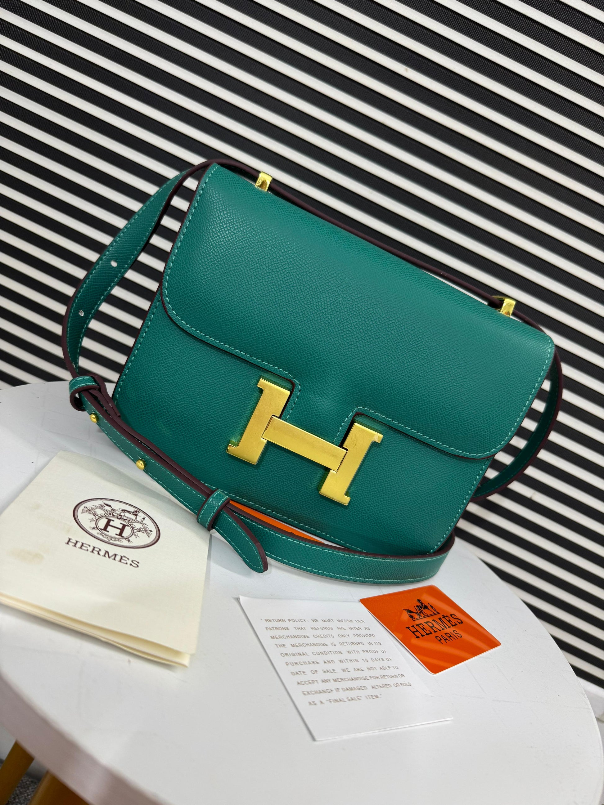 Hermes Gold Epsom Constance 24 Gold Hardware