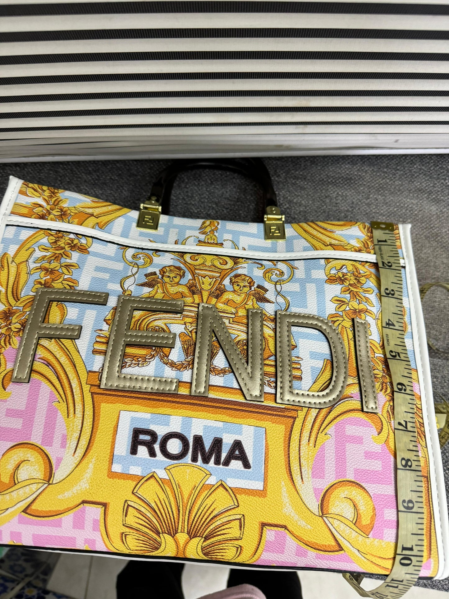 Fendi Fendace Sunshine Tote Bag