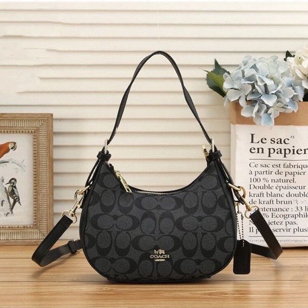 Coach Kleo Hobo Bag in Signature Canvas