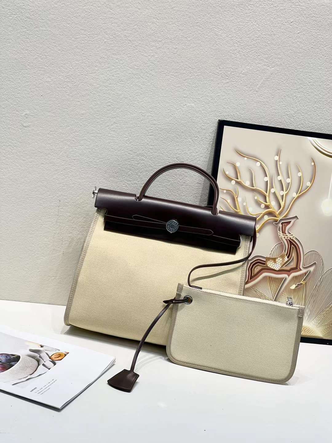 Hermes Herbag Zip 31