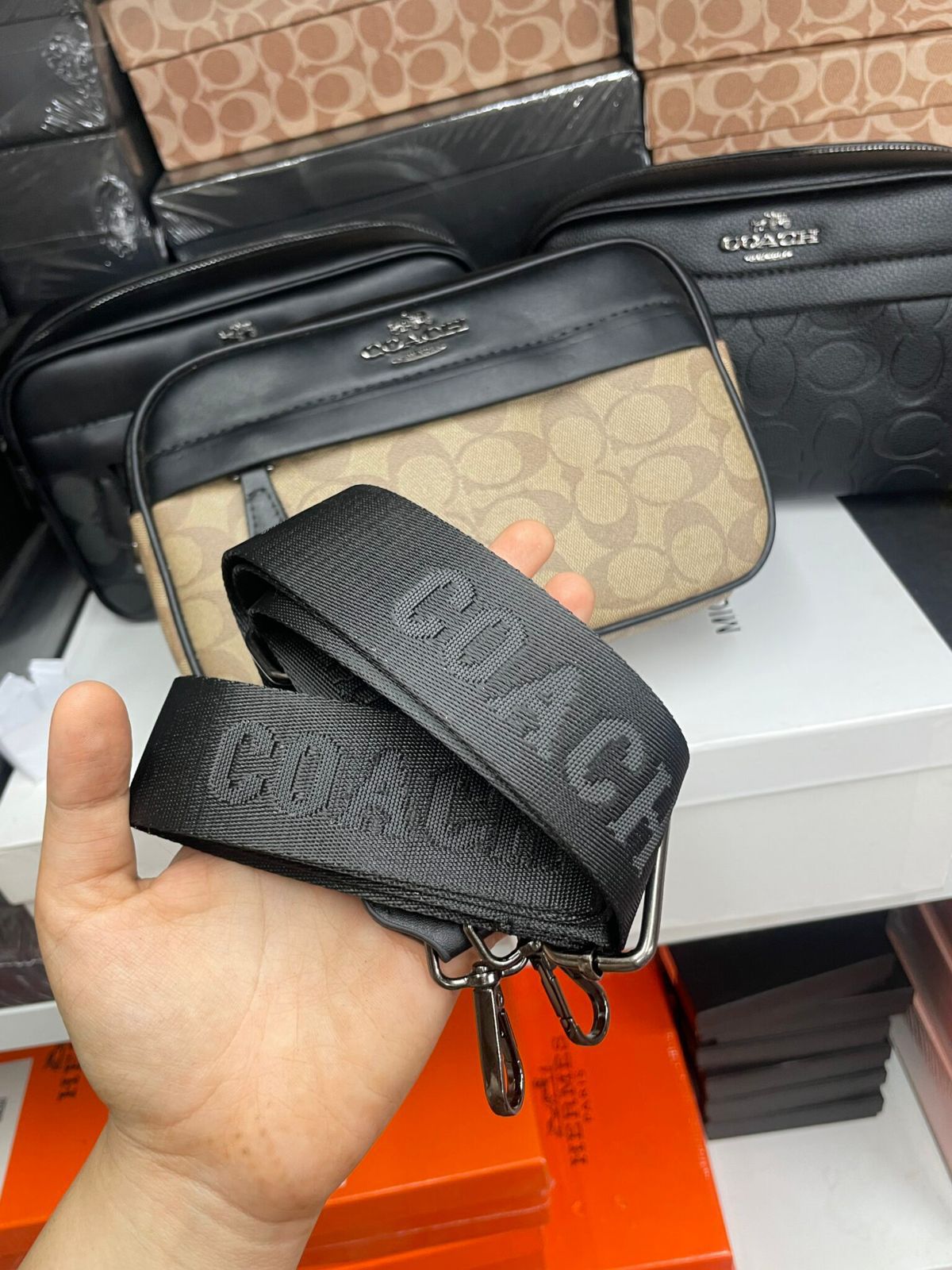 Coach Graham Crossbody Bag in Signature Canvas