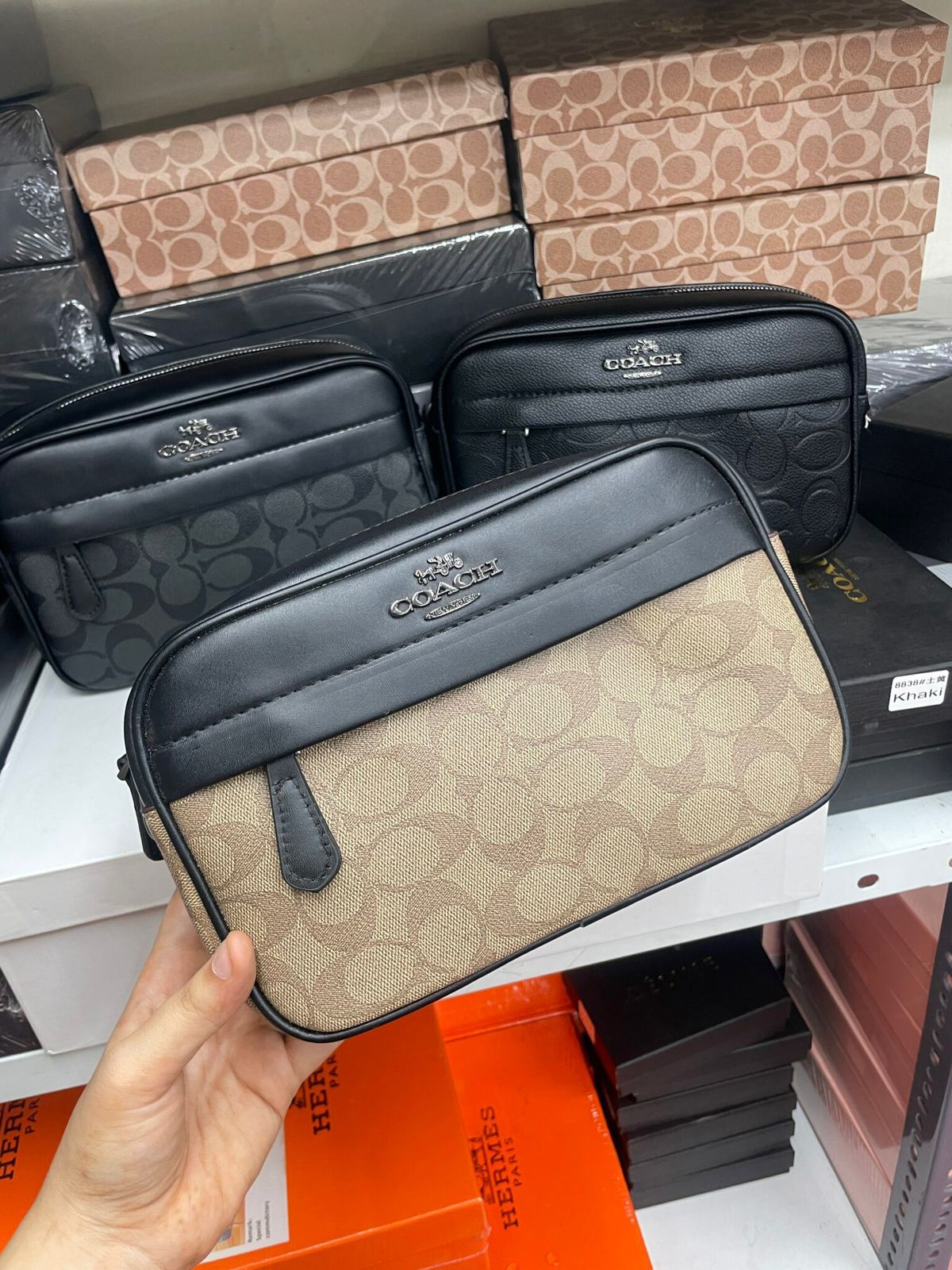 Coach Graham Crossbody Bag in Signature Canvas