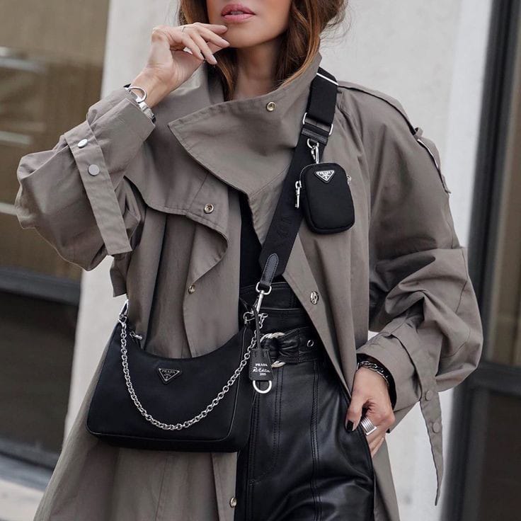 Prada Re Edition 2005 Re Nylon Bag Multi Pochette