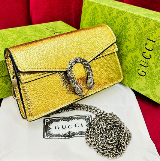 Gucci GC Dionysus Mini Bag Gold