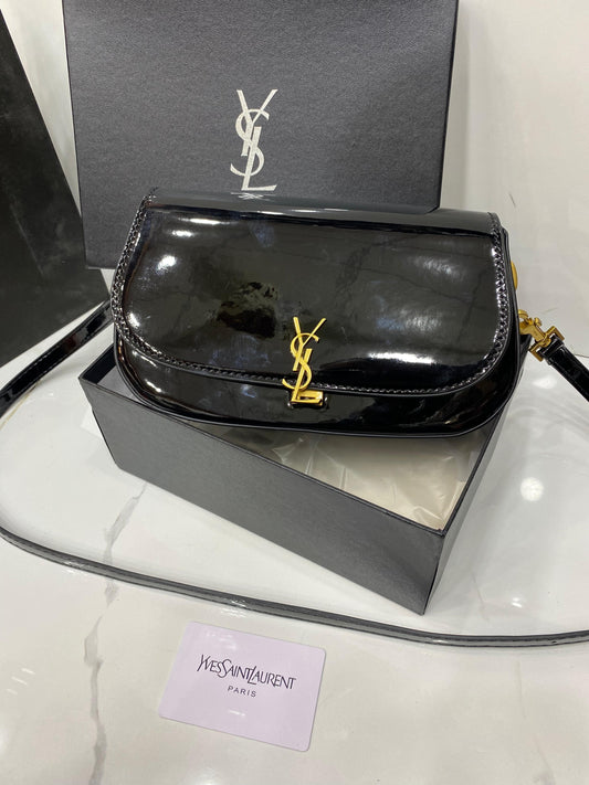 Yves Saint Laurent YSL Envelope Bag Black