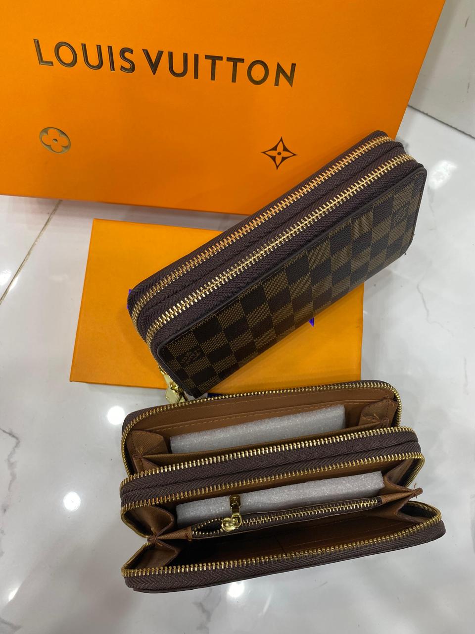 Louis Vuitton LV Double Zipper Wallet