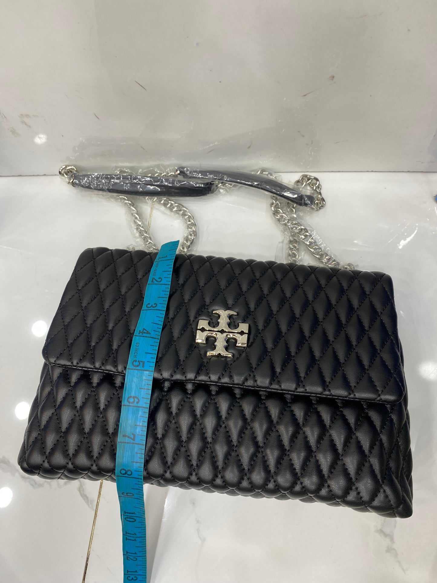 TORY BURCH SMALL KIRA RUCHED CONVERTIBLE SHOULDER BAG