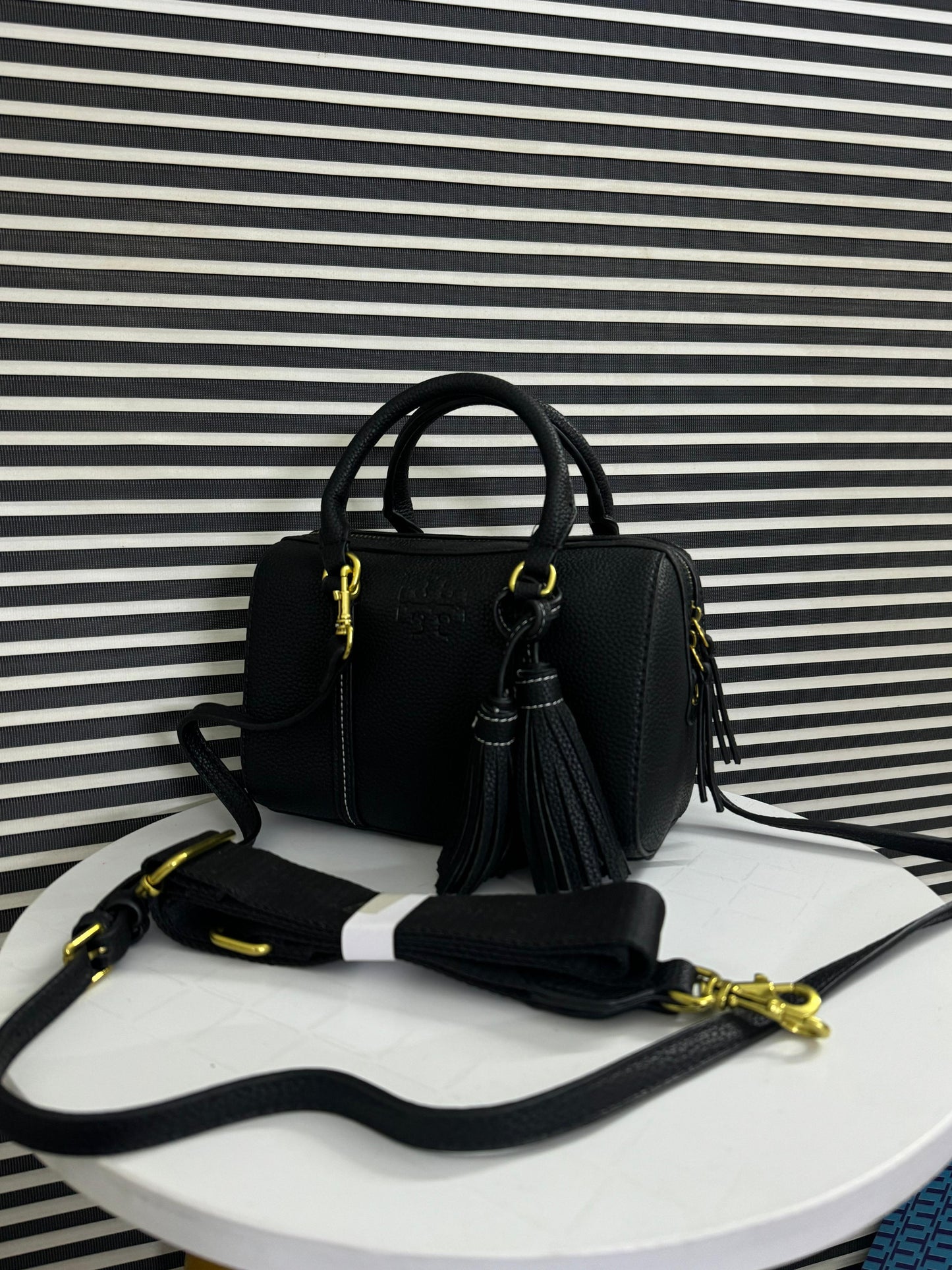 Tory Birch TB Thea mini satchel dome duffle