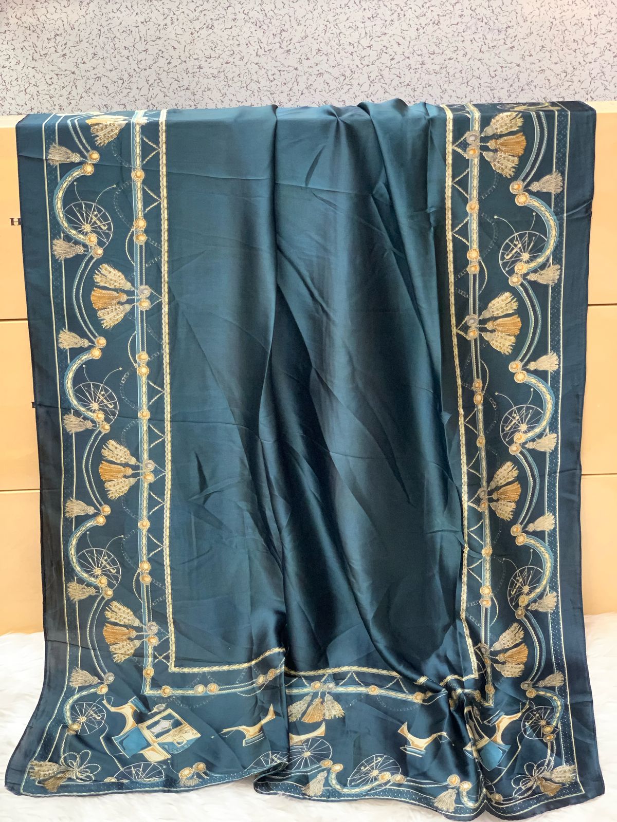 Mix Luxury Brand Silk Scarf 18