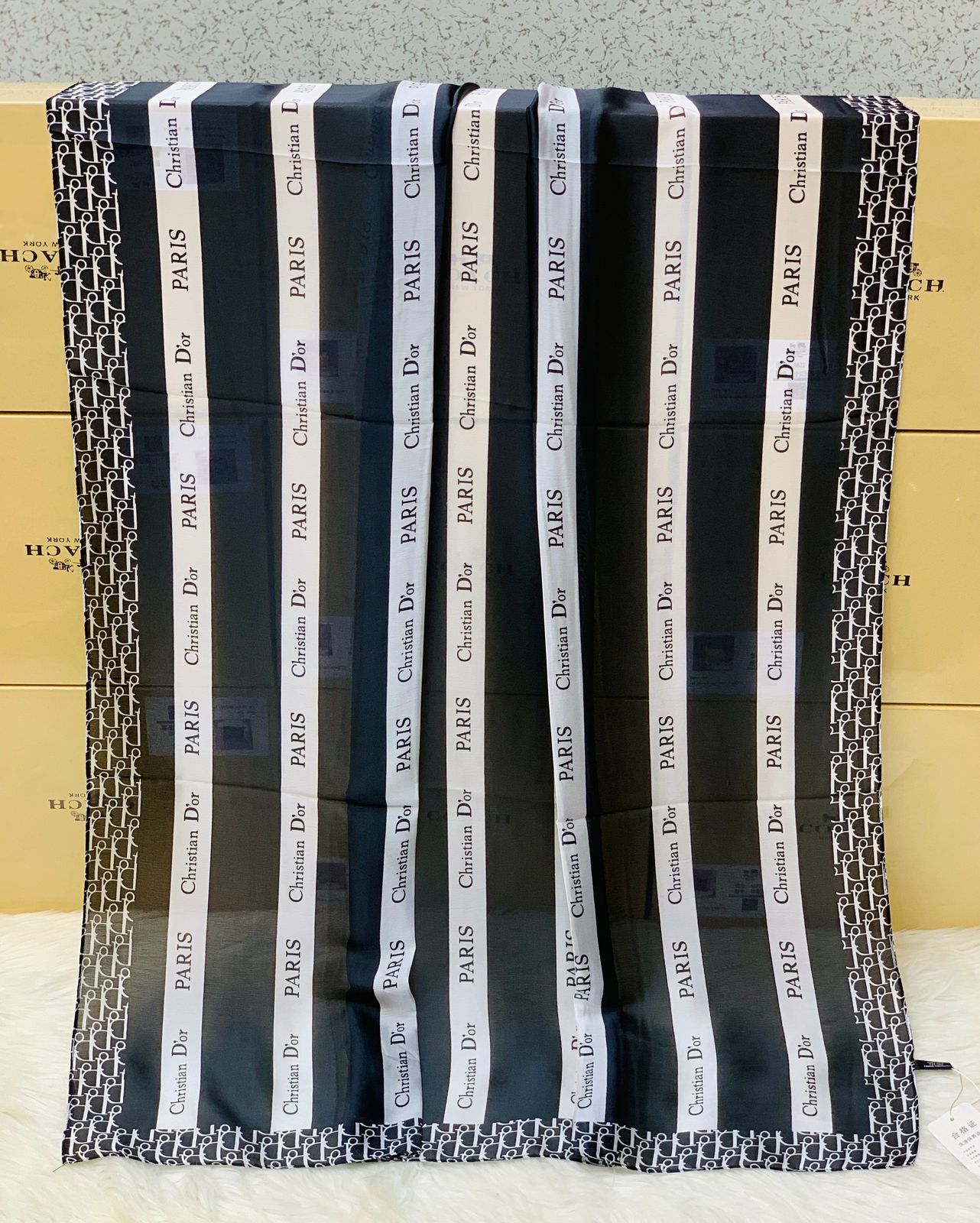 Mix Luxury Brand Silk Scarf 20