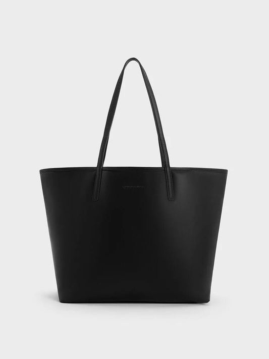 Charles & Keith Siana Tote Bag Black