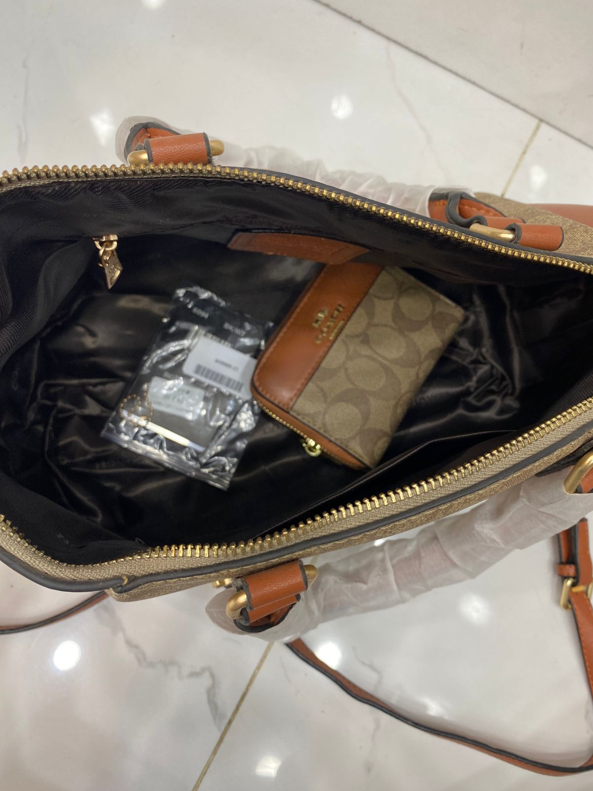 Coach Handbag with Wallet