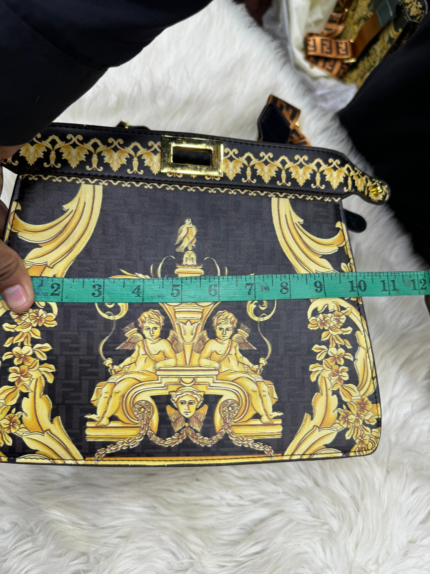 Fendi x Versace Fendance Peekaboo Handbag