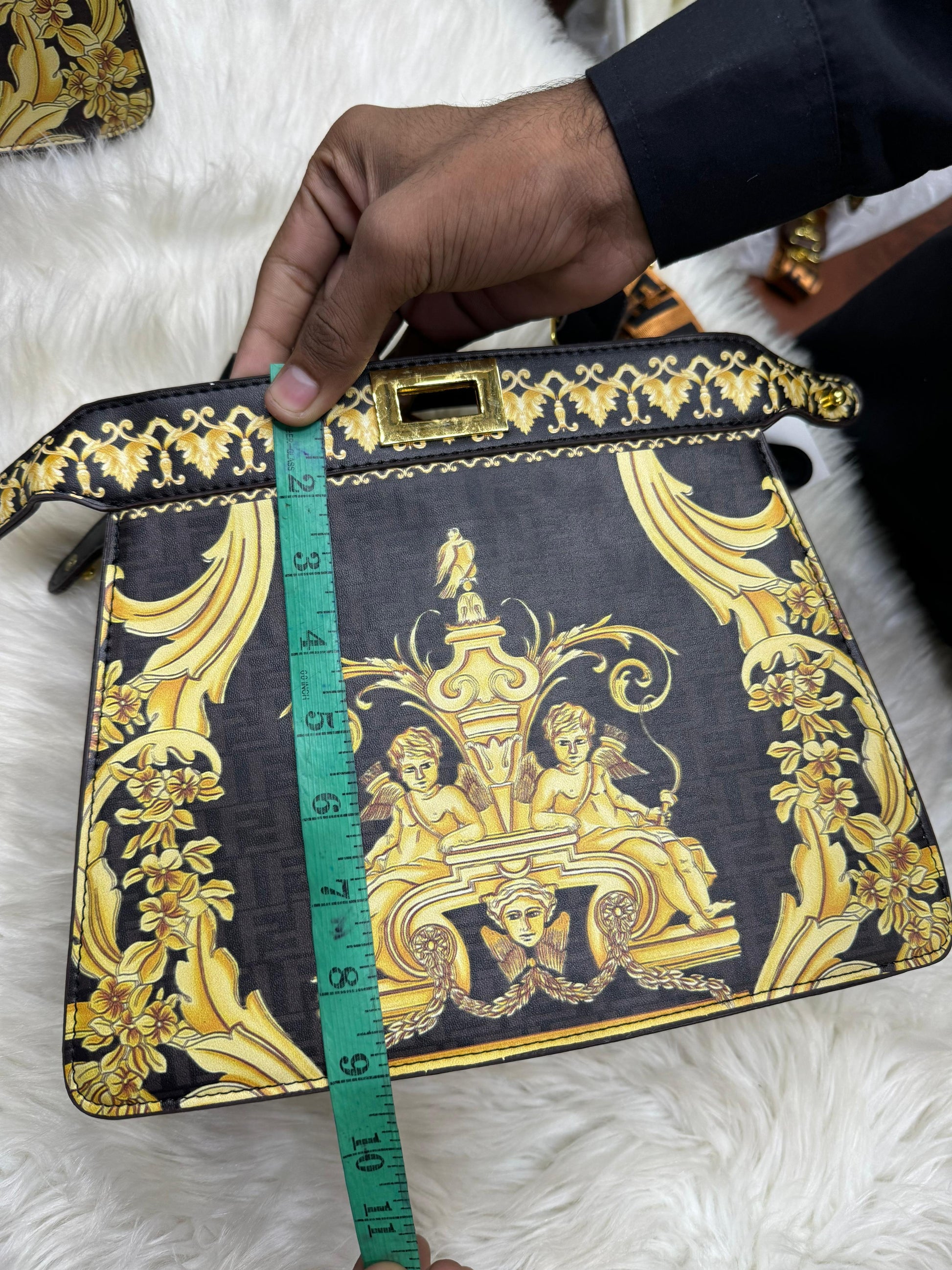 Fendi x Versace Fendance Peekaboo Handbag