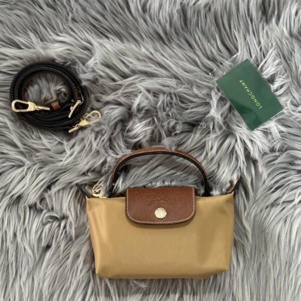 Long Champ Mini Bag Mustard