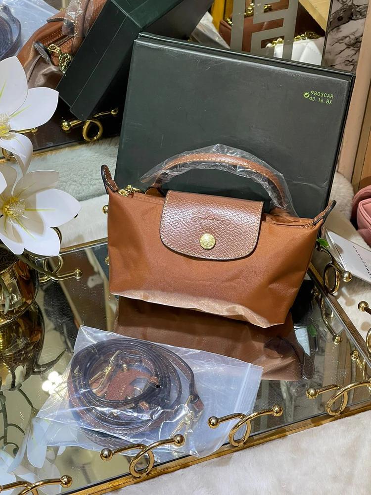 Long Champ Mini Bag Brown