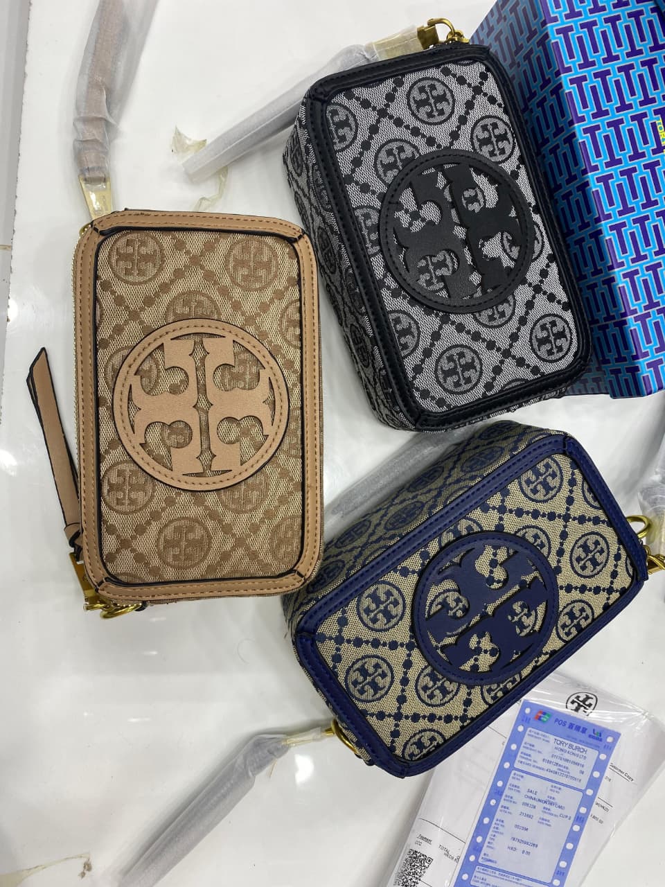 Tory Burch Mini T Monogram Miller Crossbody Bag