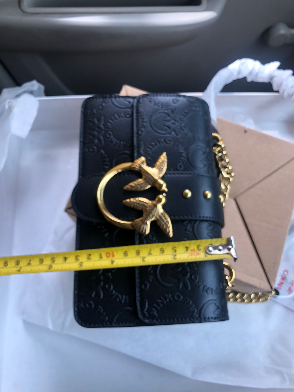 Pinko Mini Borsa a Tracolla Love Icon New Monogram