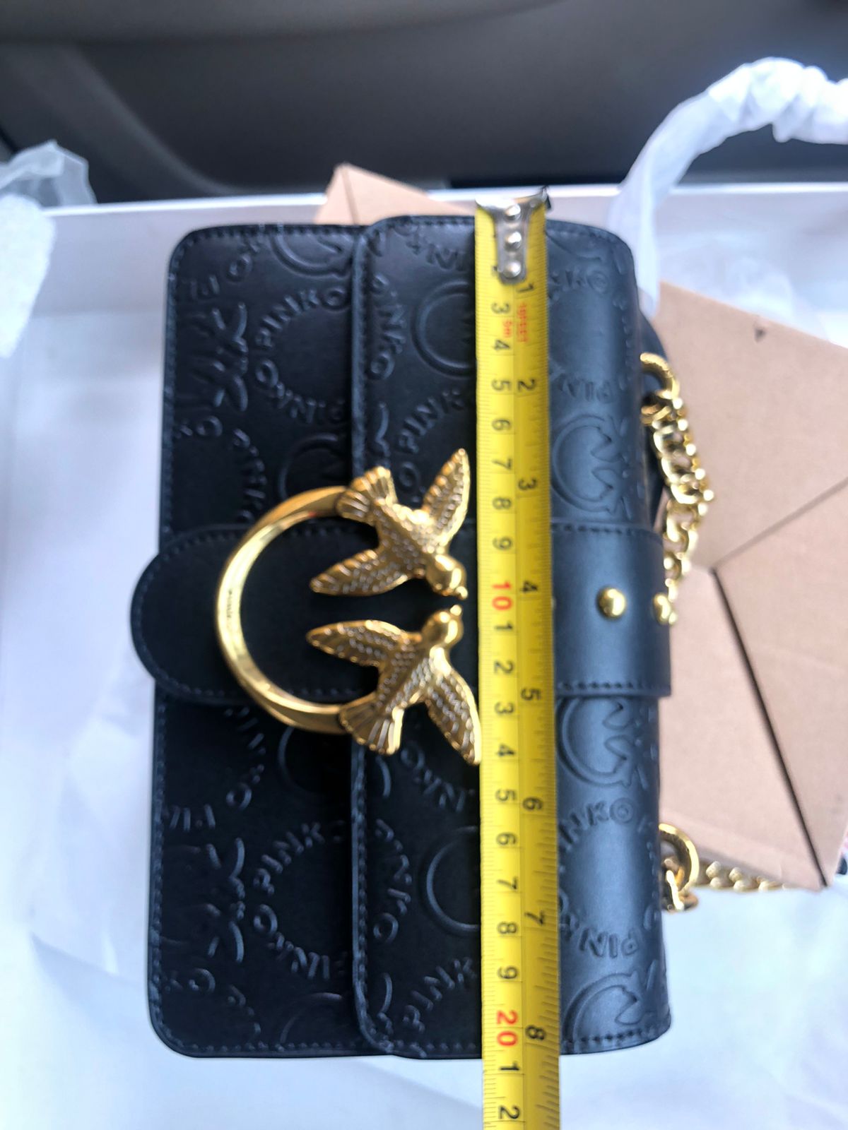 Pinko Mini Borsa a Tracolla Love Icon New Monogram