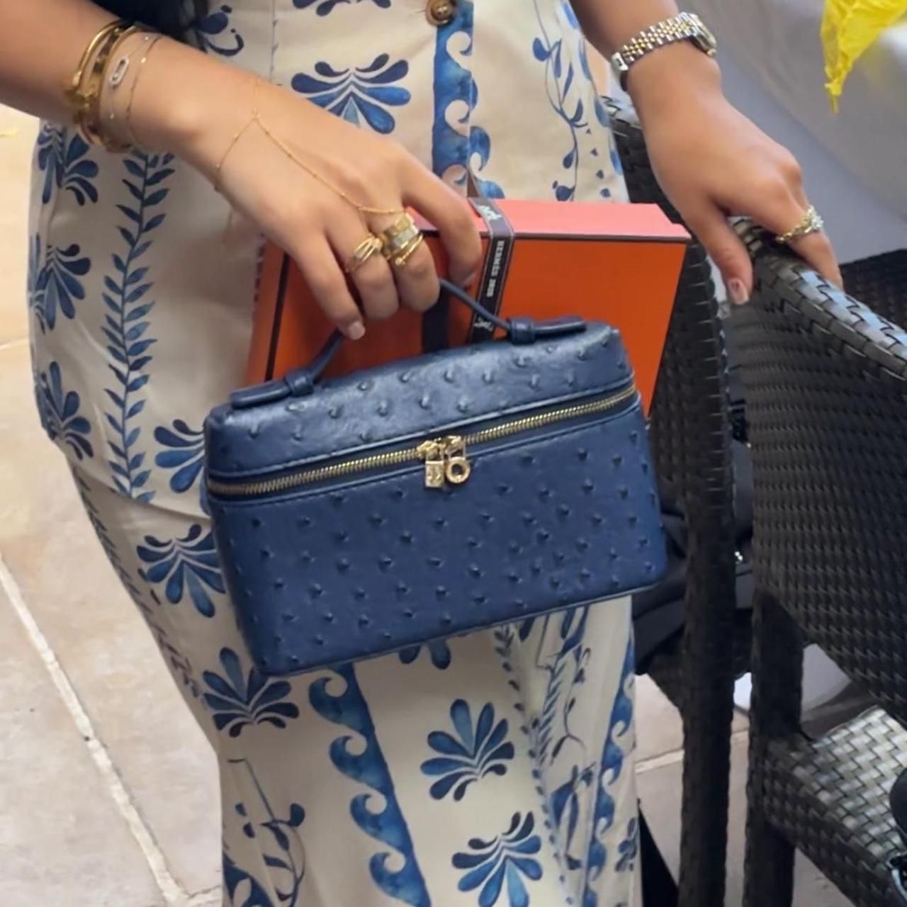 Loro Piana Extra Pocket Lunch Box Bag