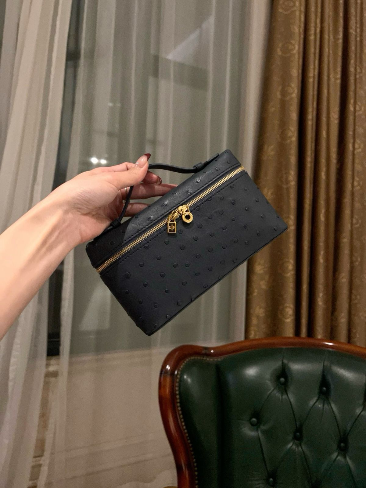 Loro Piana Extra Pocket Lunch Box Bag