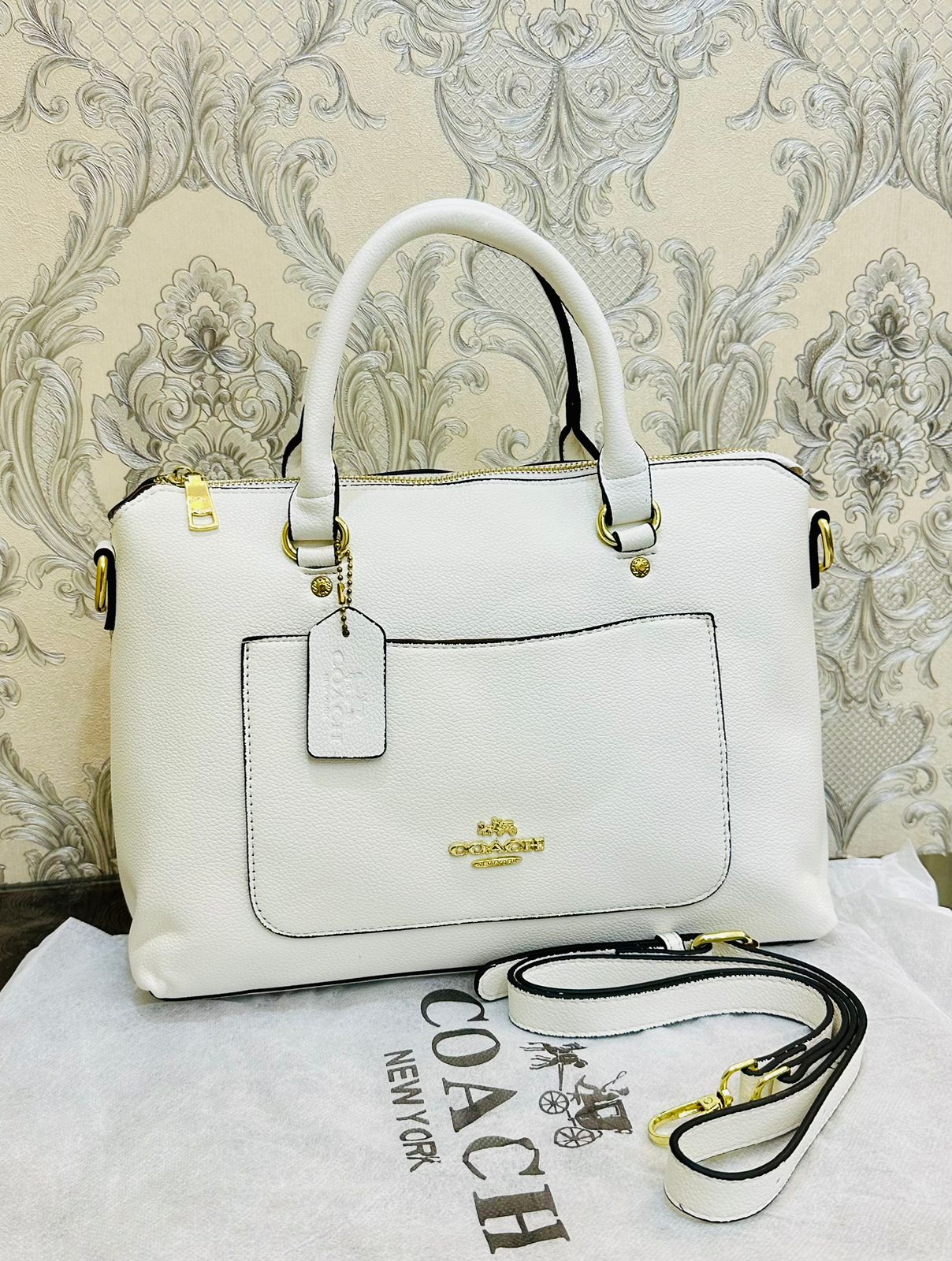 Coach Handbag White