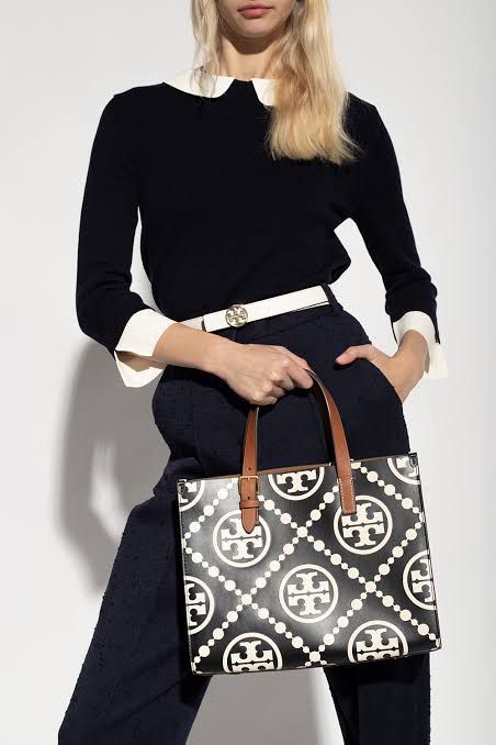 Tory Burch TB Mini T Monogram Totebag