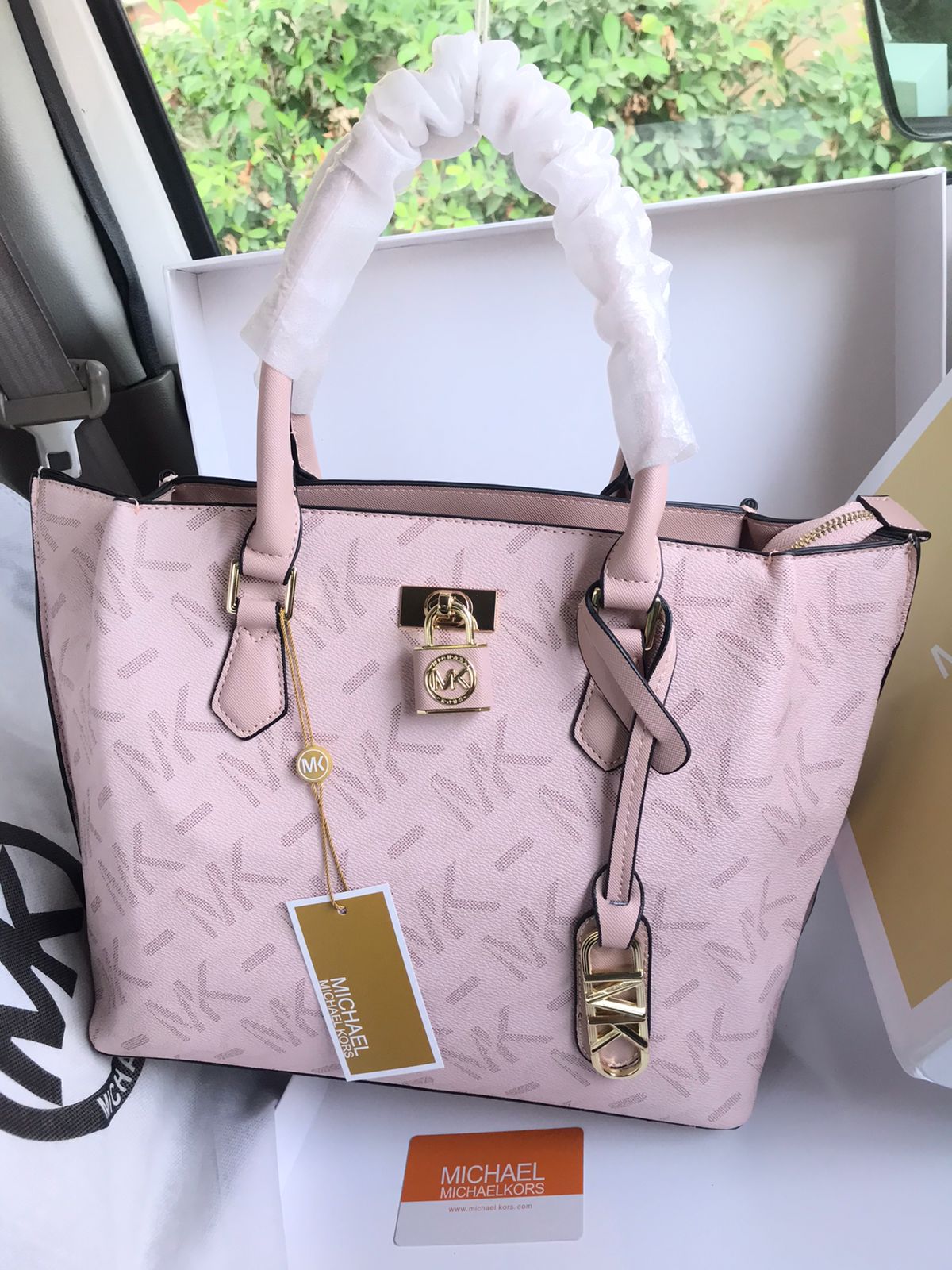 Michael Kors MK Handbag Pink