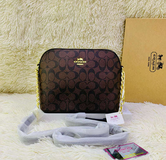 Luxury Brand Co-ach Long Chain Shoulder bag
