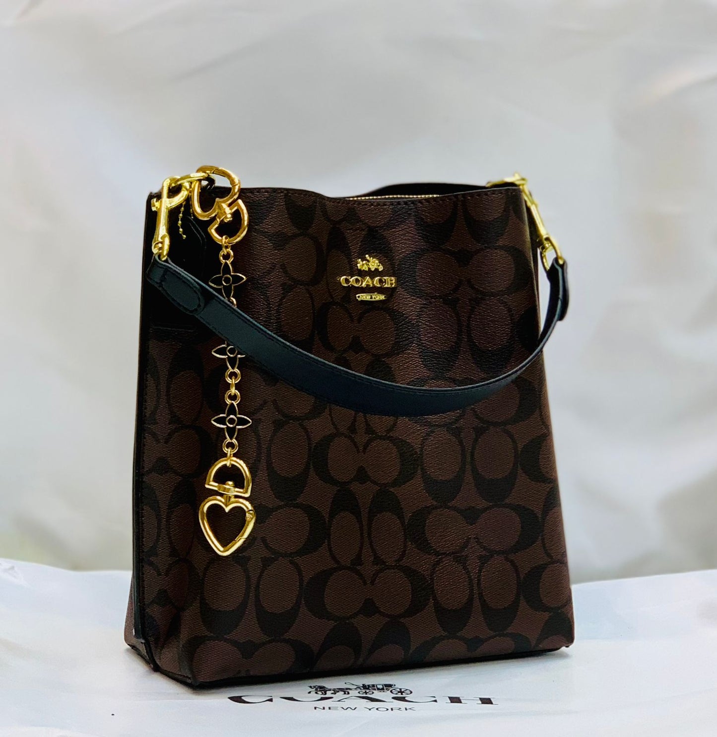 Luxury Co-ach Bucket Bag Premium Quality Shoulder Bag by StyleIcon247