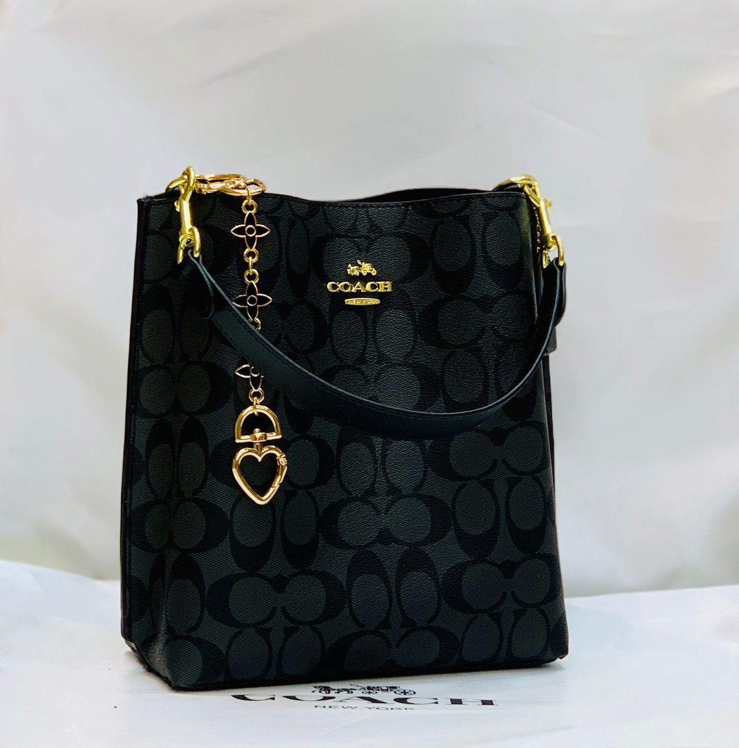 Luxury Co-ach Bucket Bag Premium Quality Shoulder Bag by StyleIcon247