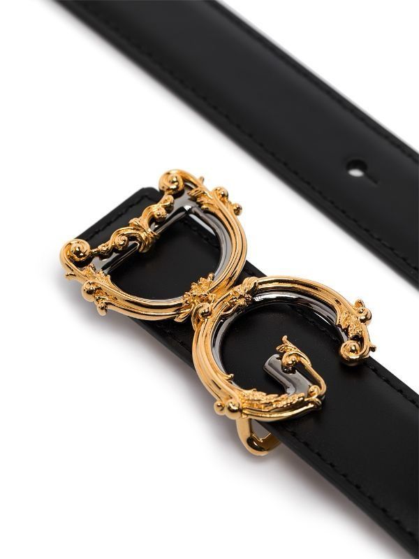 Fashion Brand DG Dol-ce Gab-bana Leather Belt for Women